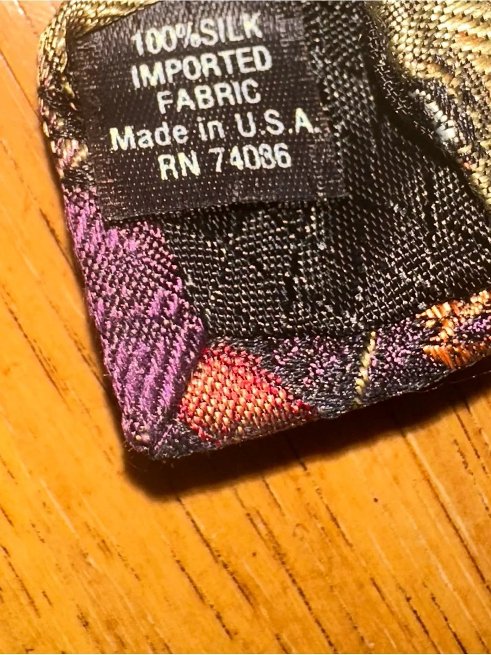 MBP New York London Tokyo 100% Silk Clown Tie Circus